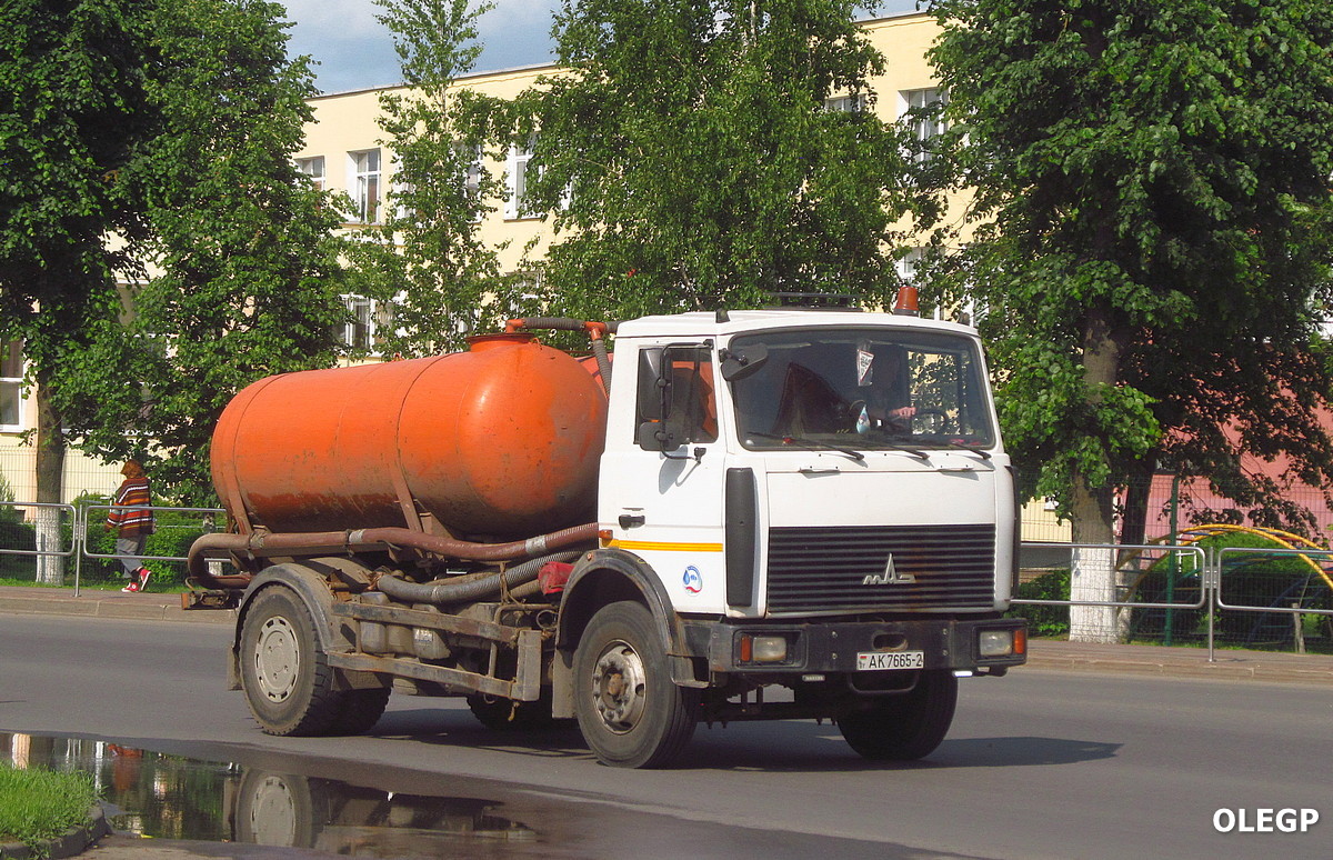 Витебская область, № АК 7665-2 — МАЗ-5337 (общая модель) Витебская область, № АК 7665-2 — МАЗ-5337 (общая модель)