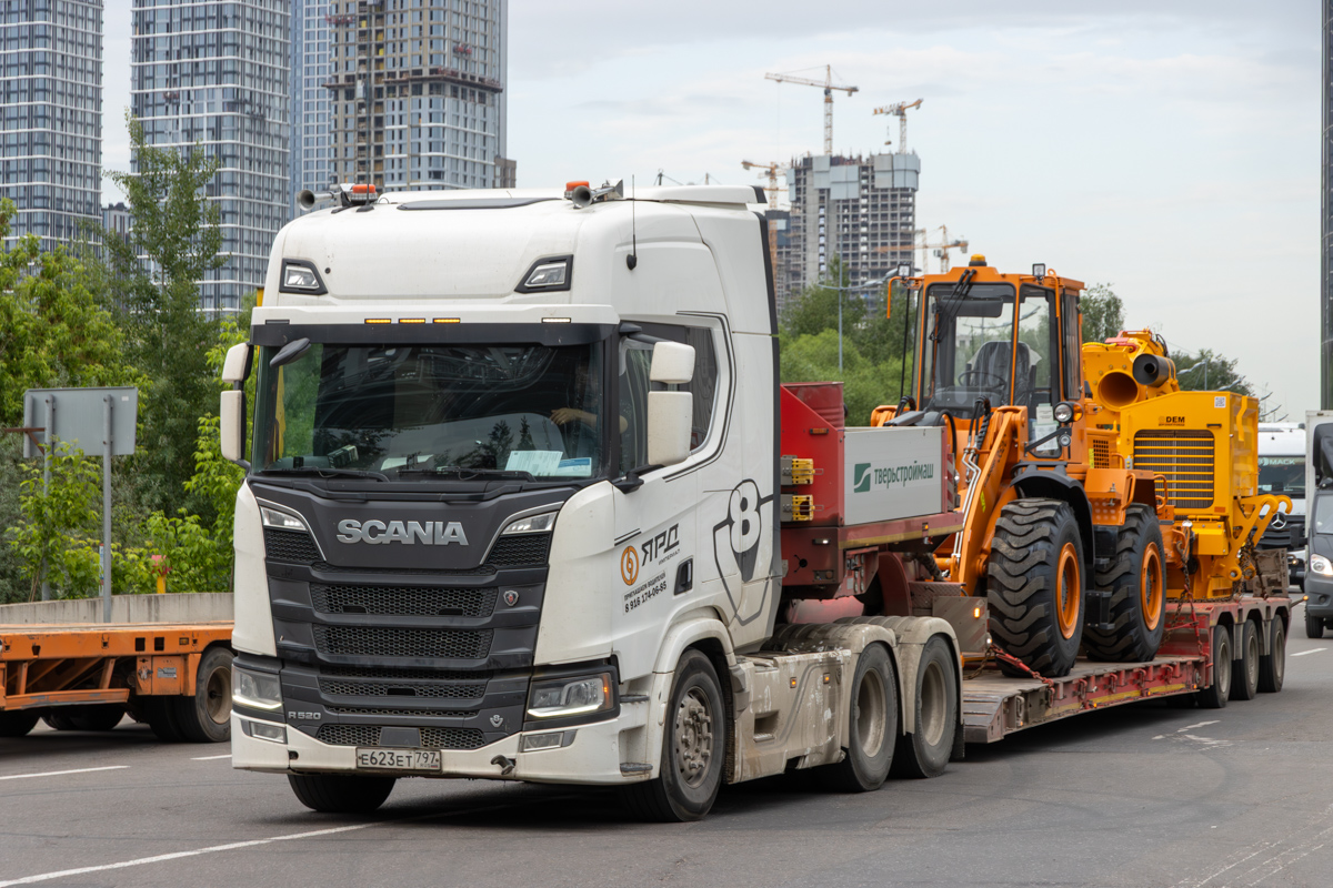 Москва, № Е 623 ЕТ 797 — Scania ('2016) R520; Московская область — Новая спецтехника