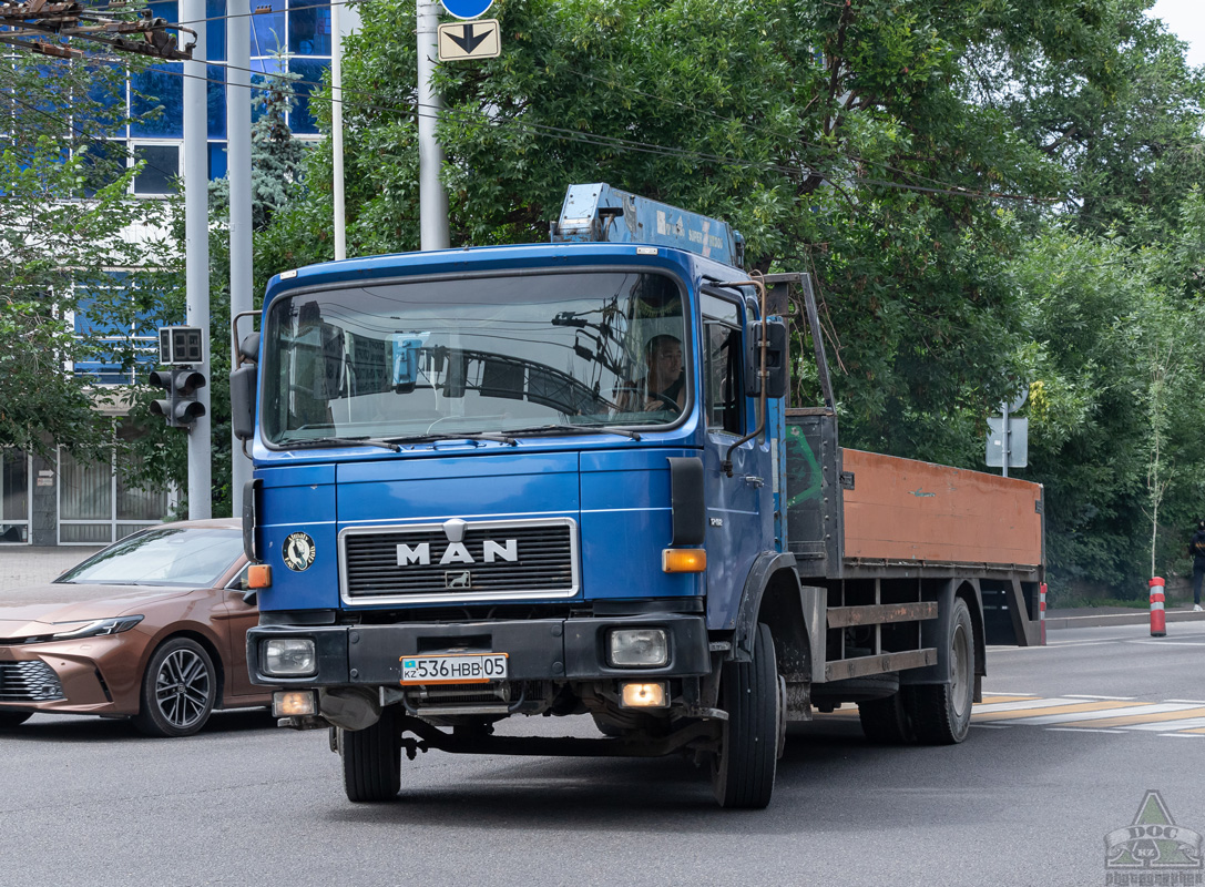 Алматинская область, № 536 HBB 05 — MAN F8 (общая модель)