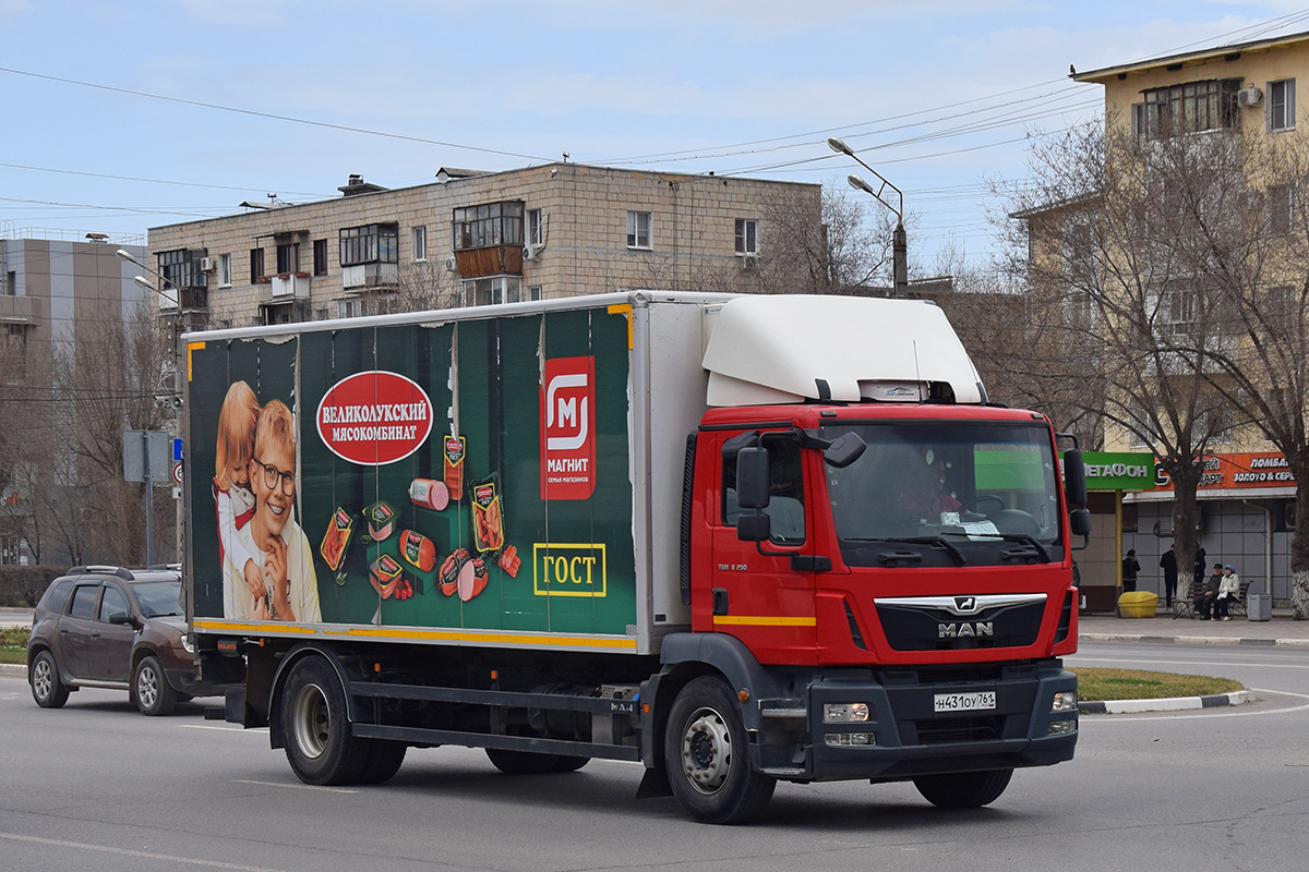 Волгоградская область, № Н 431 ОУ 761 — MAN TGM 18.250 Волгоградская область, № Н 431 ОУ 761 — MAN TGM 18.250