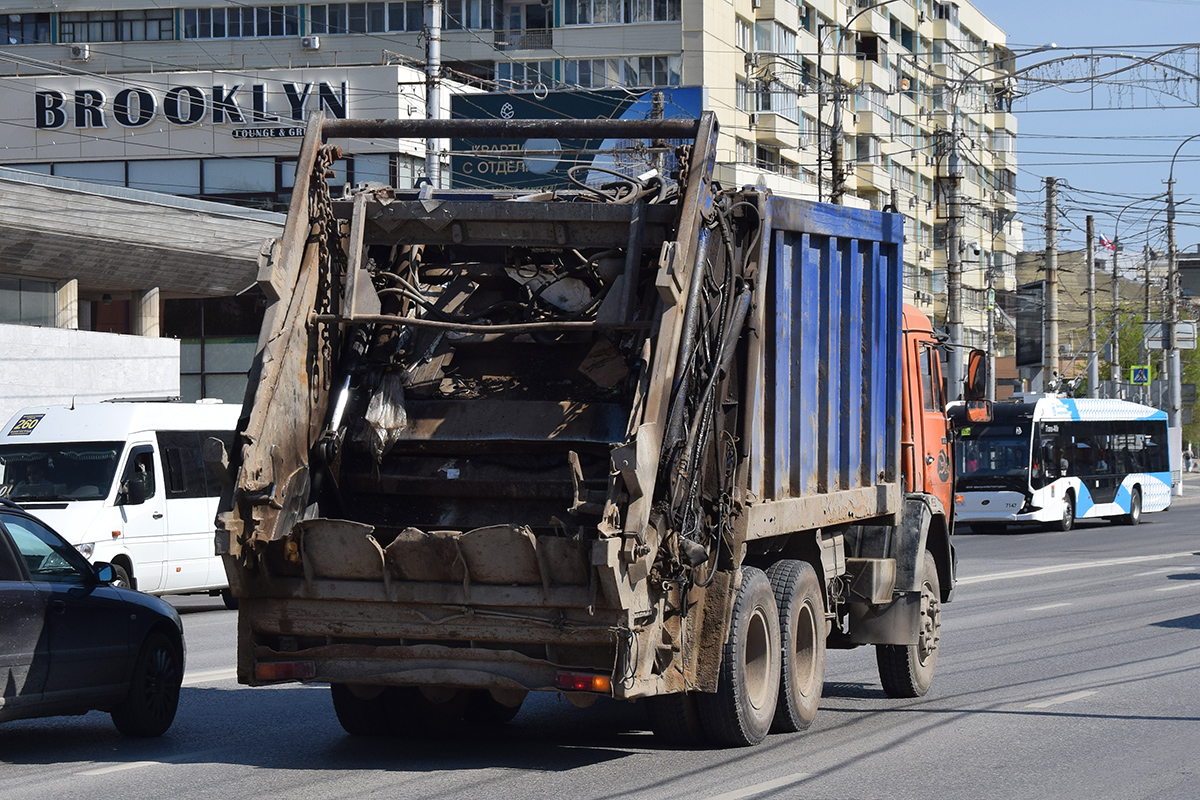 Волгоградская область, № А 781 РВ 34 — КамАЗ-65115-62