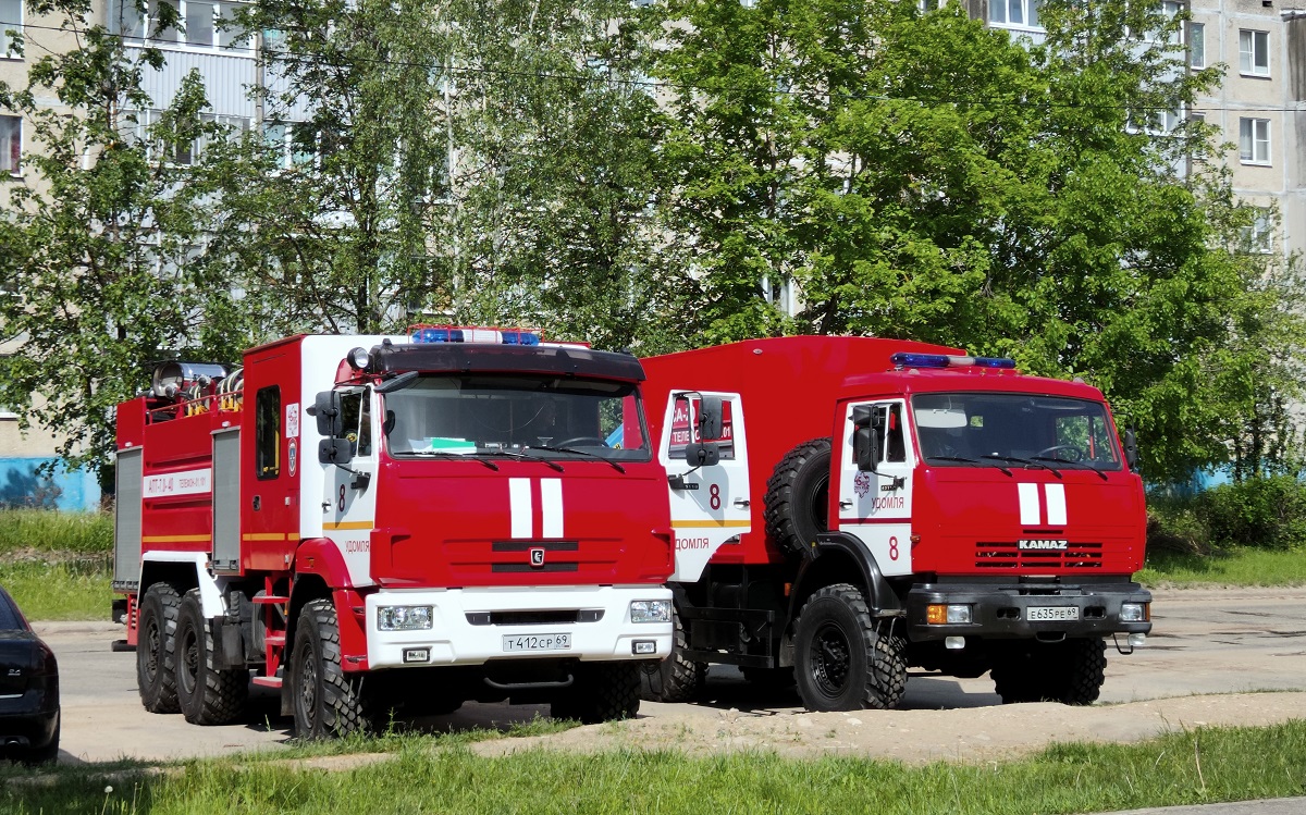 Тверская область, № Т 412 СР 69 — КамАЗ-43118-50