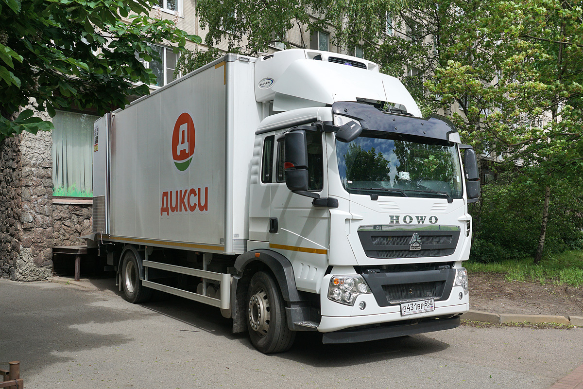 Санкт-Петербург, № В 431 ВР 550 — Howo T5G ZZ1167