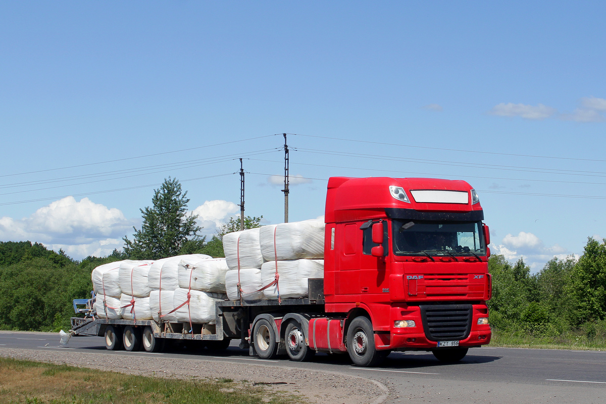 Литва, № KZT 956 — DAF XF105 FTG