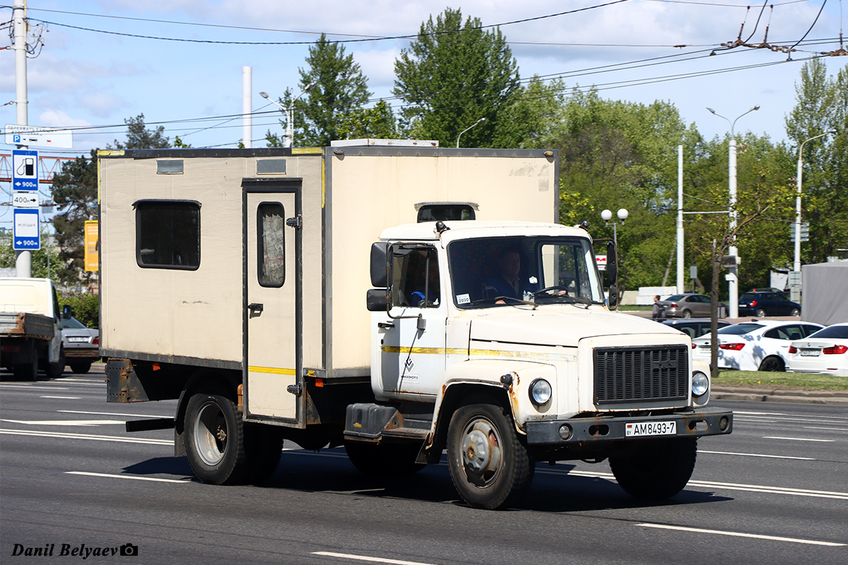 Минск, № АМ 8493-7 — ГАЗ-3309 Минск, № АМ 8493-7 — ГАЗ-3309