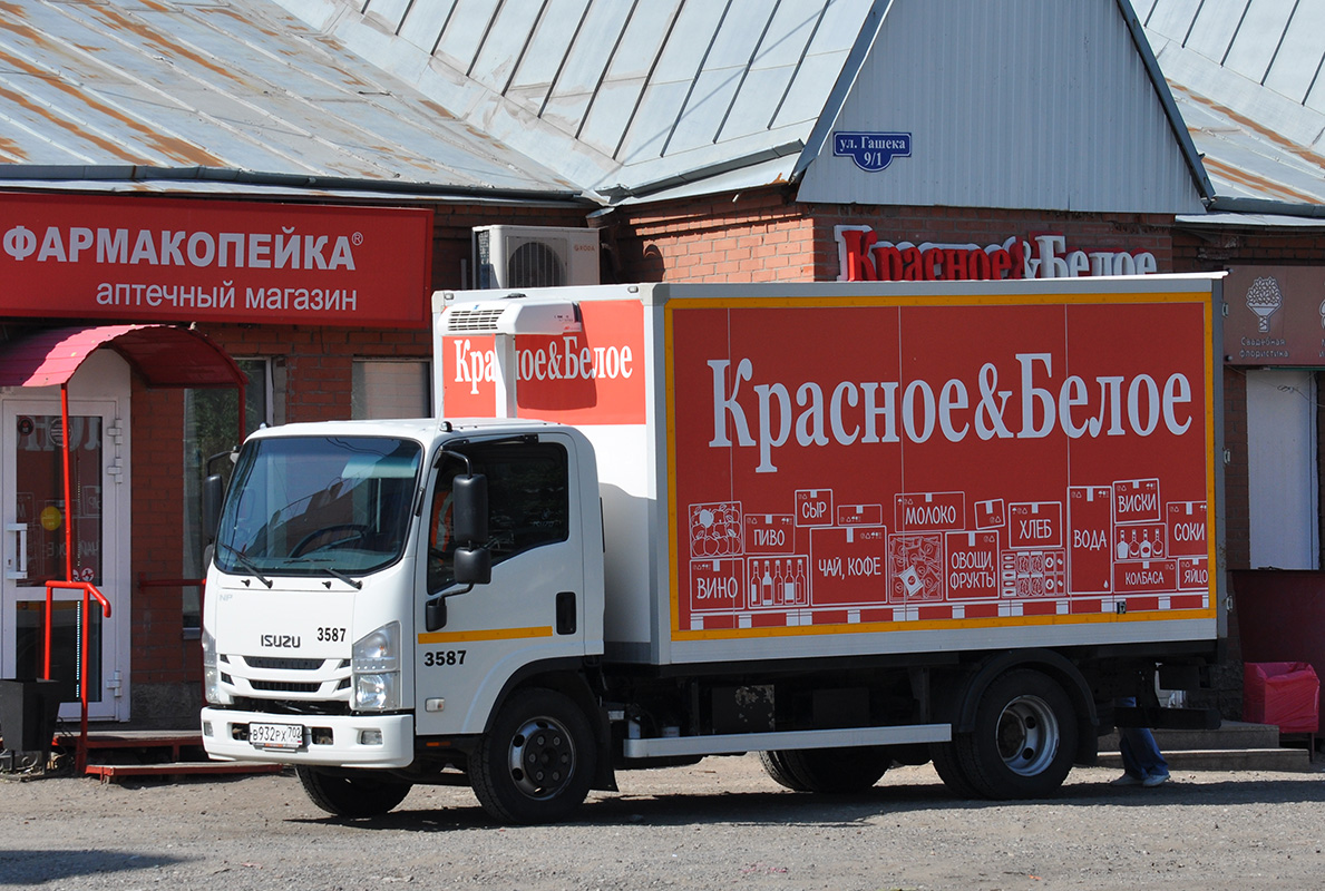 Омская область, № 3587 — Isuzu NPR75 [Z7X]