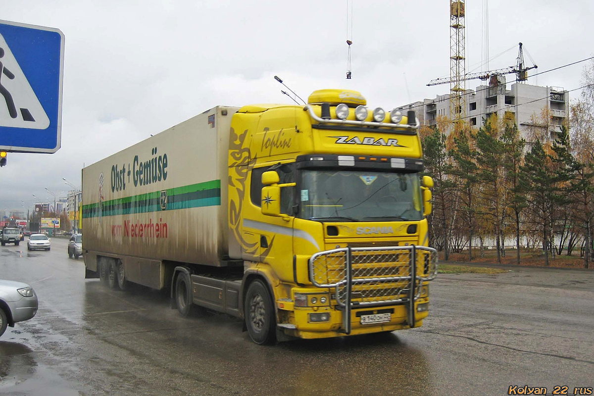 Алтайский край, № В 140 ОН 22 — Scania ('1996) R124L Алтайский край, № В 140 ОН 22 — Scania ('1996) R124L