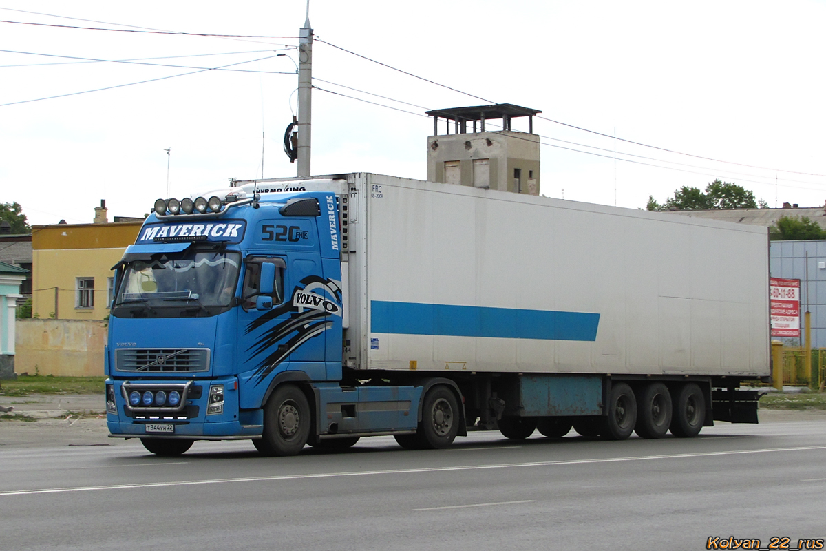Алтайский край, № Т 344 УН 22 — Volvo ('2008) FH.480 Алтайский край, № Т 344 УН 22 — Volvo ('2008) FH.480