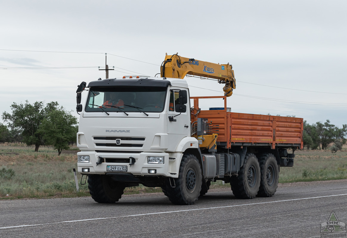Алматы, № 249 EX 02 — КамАЗ-43118 [XWC]