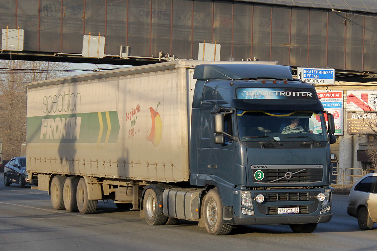 Челябинская область, № Н 736 ТТ 174 — Volvo ('2008) FH.400