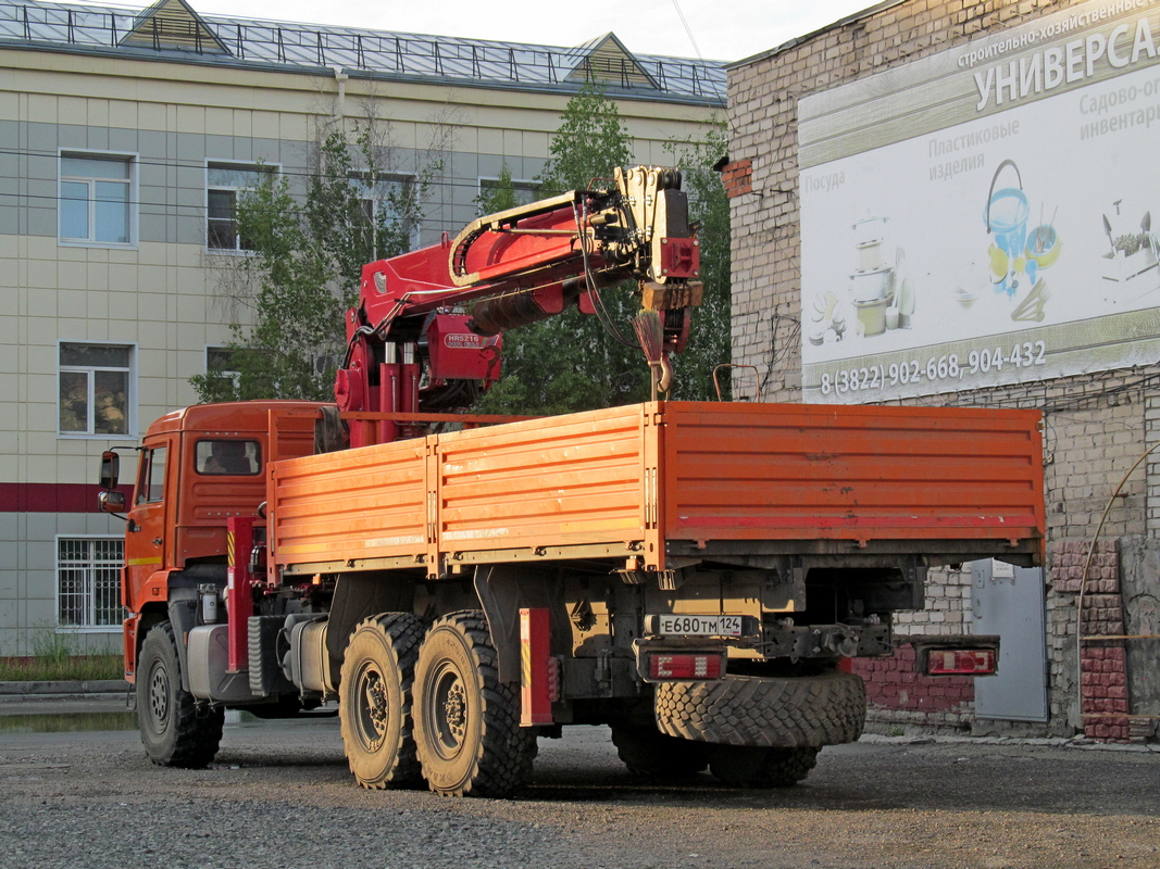 Красноярский край, № Е 680 ТМ 124 — КамАЗ-43118-50
