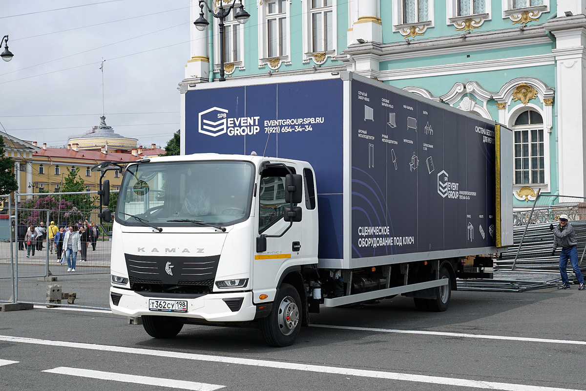 Санкт-Петербург, № Т 362 СУ 198 — КамАЗ-43089-F5 "Компас 9"