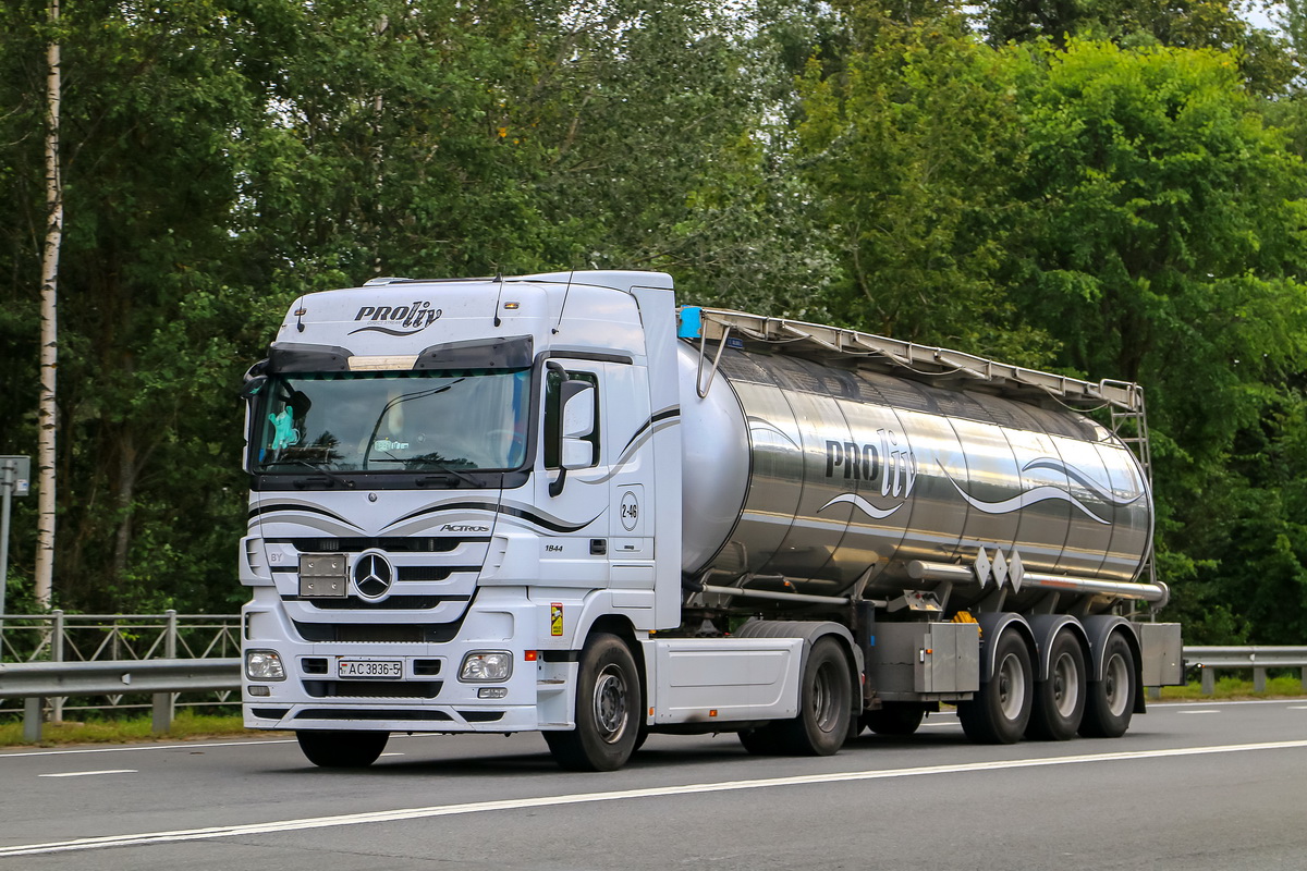 Минская область, № АС 3836-5 — Mercedes-Benz Actros ('2009) 1844 Минская область, № АС 3836-5 — Mercedes-Benz Actros ('2009) 1844