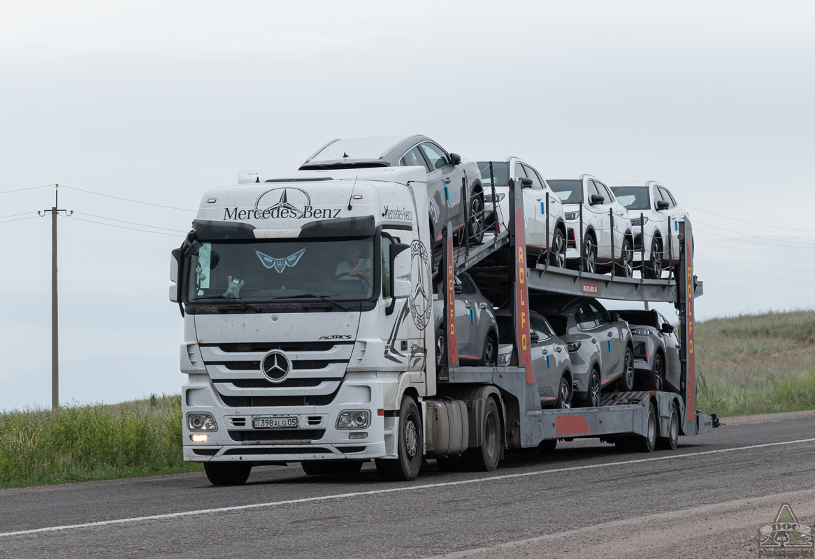 Алматинская область, № 398 ALG 05 — Mercedes-Benz Actros ('2009) 1844