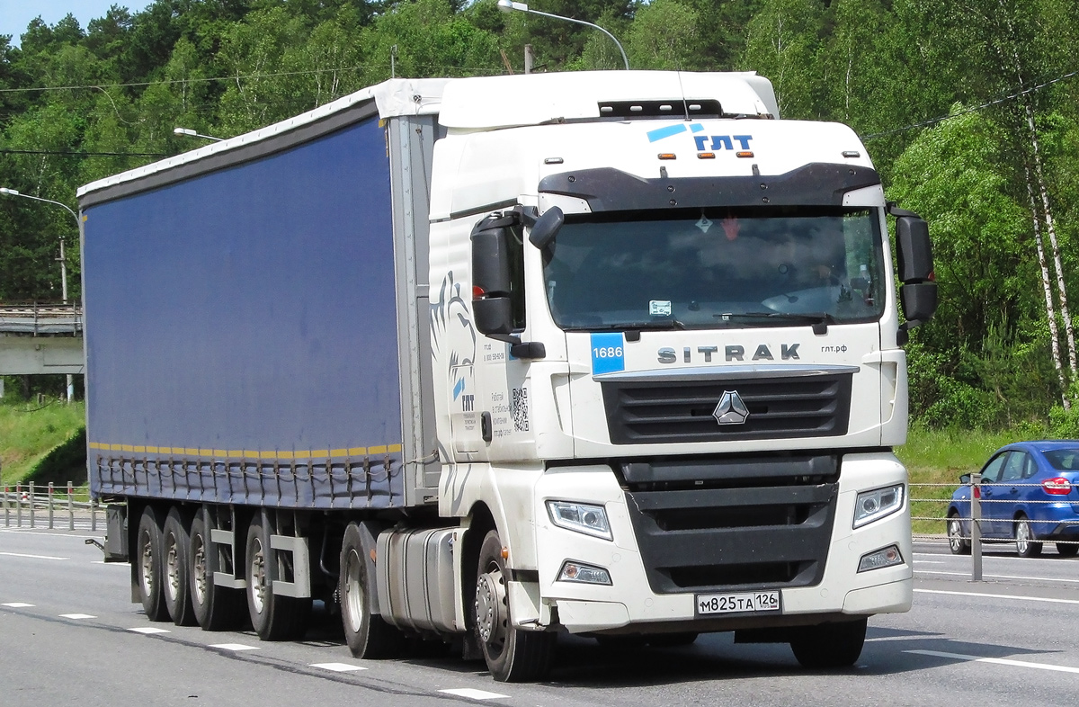 Ставропольский край, № 1686 — Sitrak C7H ZZ4186 Ставропольский край, № 1686 — Sitrak C7H ZZ4186