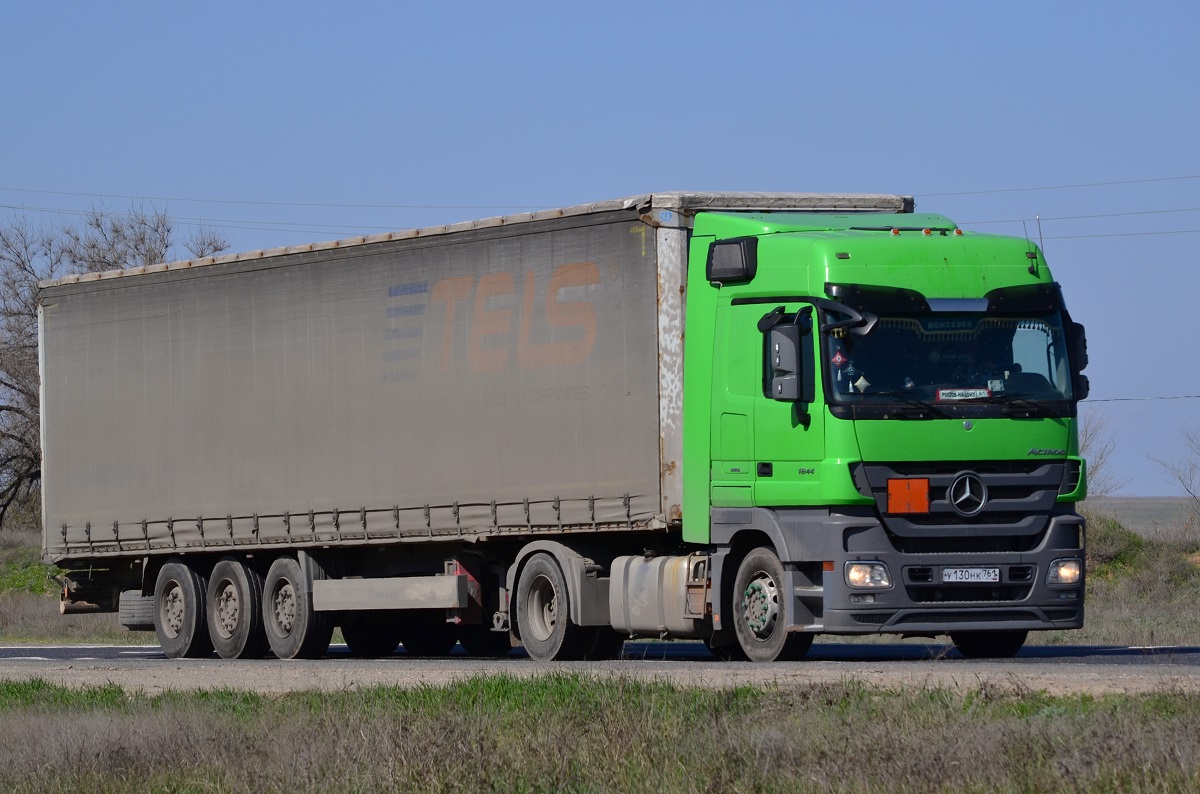 Ростовская область, № У 130 НК 761 — Mercedes-Benz Actros '09 1844 [Z9M]
