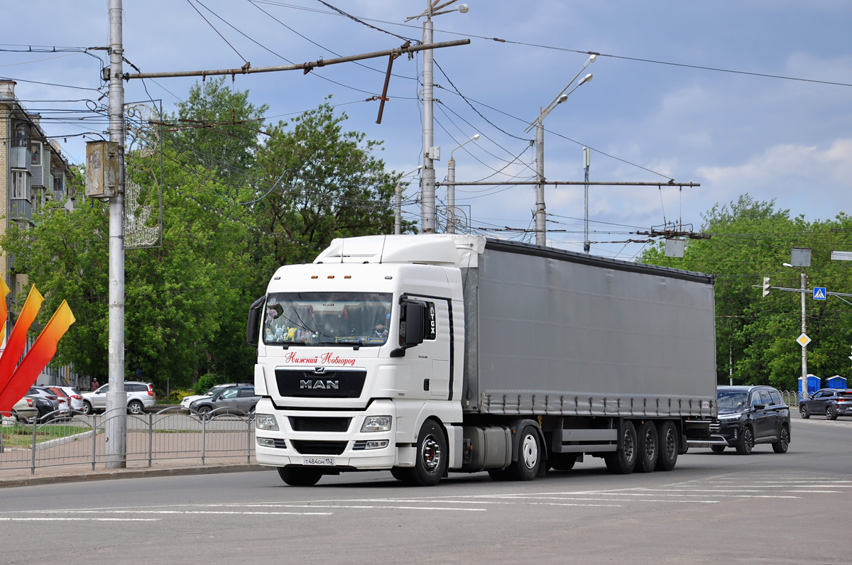 Нижегородская область, № Т 484 ОН 152 — MAN TGX ('2007) 18.480 Нижегородская область, № Т 484 ОН 152 — MAN TGX ('2007) 18.480