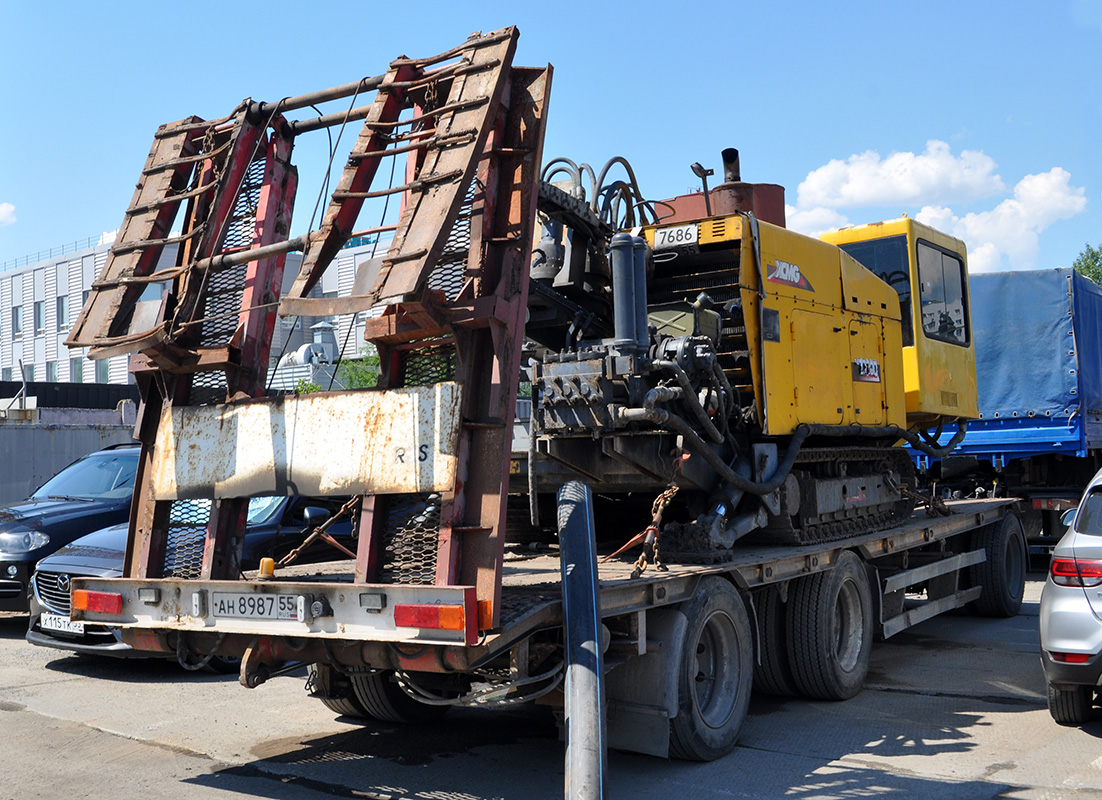 Омская область, № АН 8987 55 —  Прочие модели; Омская область, № 7686 МТ 55 — XCMG (общая модель)