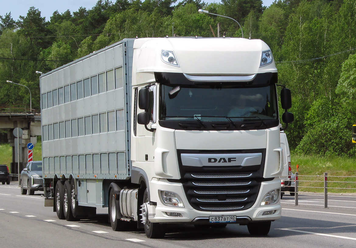 Калужская область, № С 837 ВТ 40 — DAF XF Euro6 FT Калужская область, № С 837 ВТ 40 — DAF XF Euro6 FT