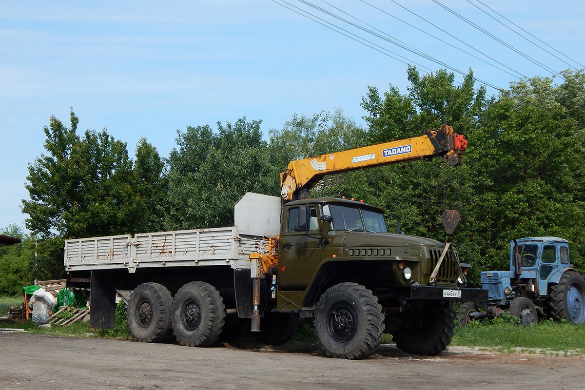 Белгородская область, № Н 445 КУ 31 — Урал-4320-01 Белгородская область, № Н 445 КУ 31 — Урал-4320-01