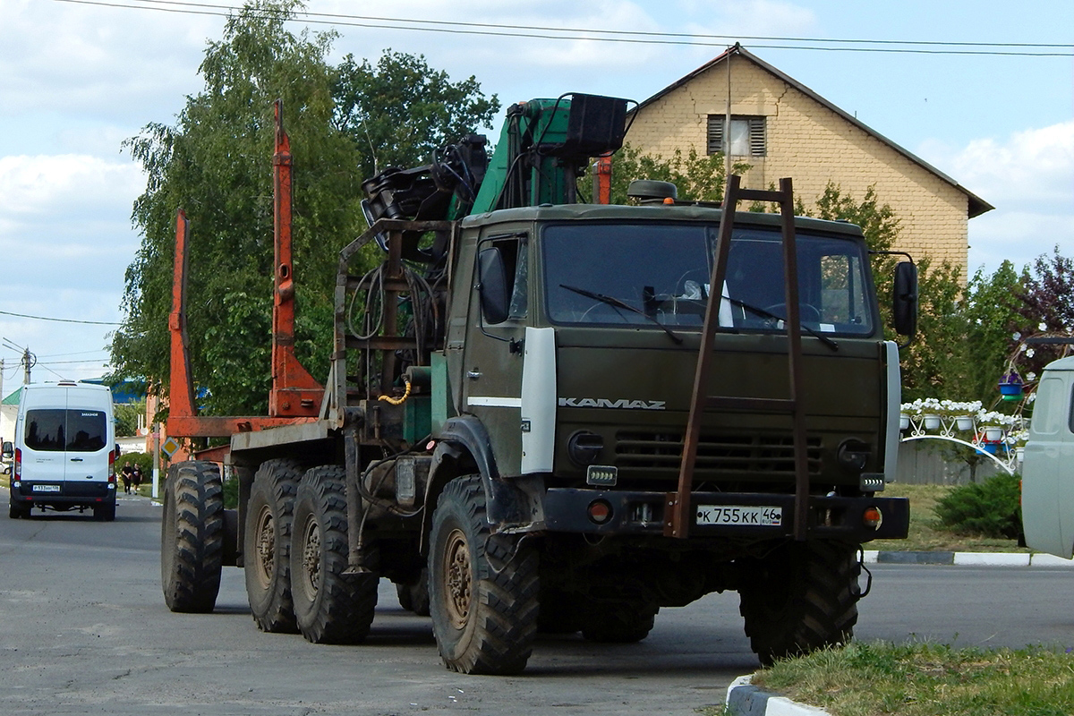 Курская область, № К 755 КК 46 — КамАЗ-43101 Курская область, № К 755 КК 46 — КамАЗ-43101