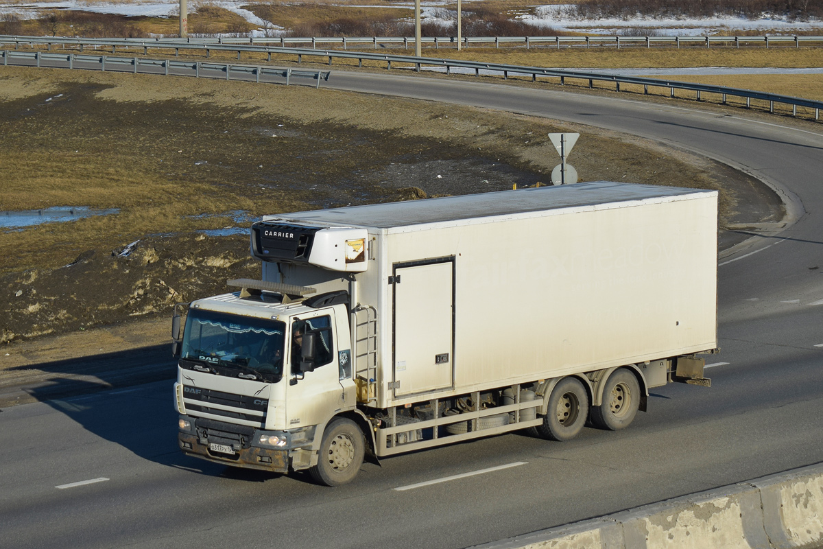 Новосибирская область, № О 317 РУ 154 — DAF CF75 FAR Новосибирская область, № О 317 РУ 154 — DAF CF75 FAR