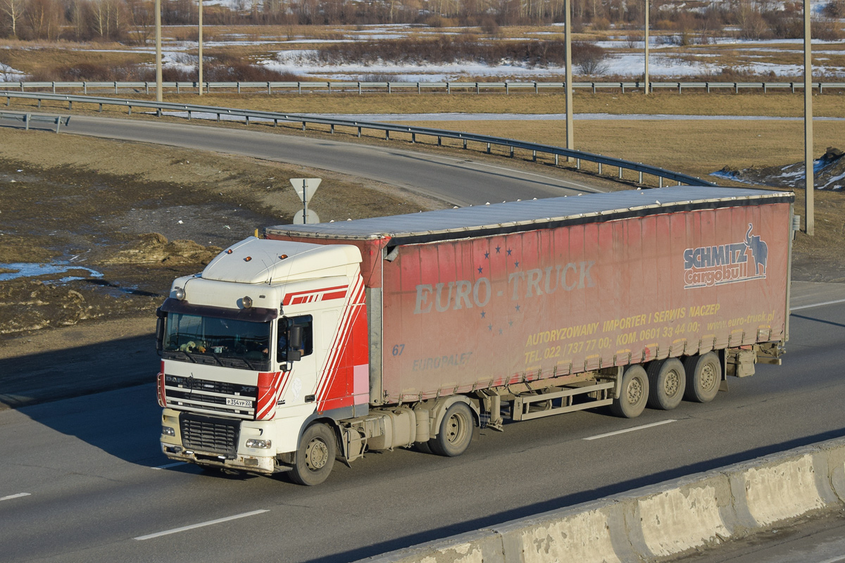 Алтайский край, № Р 354 УР 22 — DAF XF95 FT Алтайский край, № Р 354 УР 22 — DAF XF95 FT