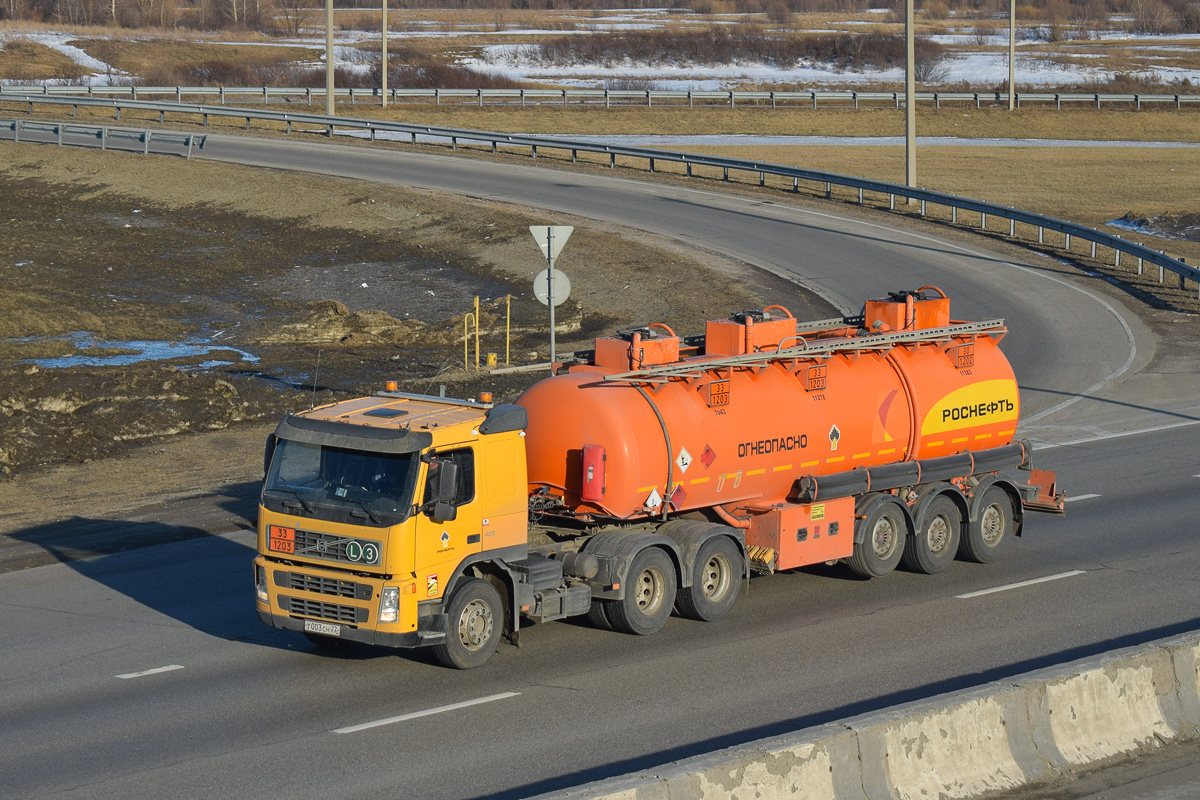 Алтайский край, № Т 003 СН 22 — Volvo ('2002) FM.400 [X9P]