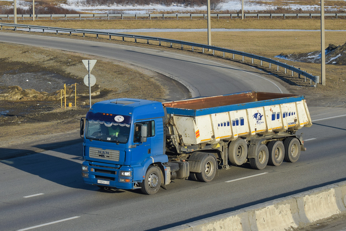 Алтайский край, № Т 461 УС 22 — MAN TGA 18.410 Алтайский край, № Т 461 УС 22 — MAN TGA 18.410