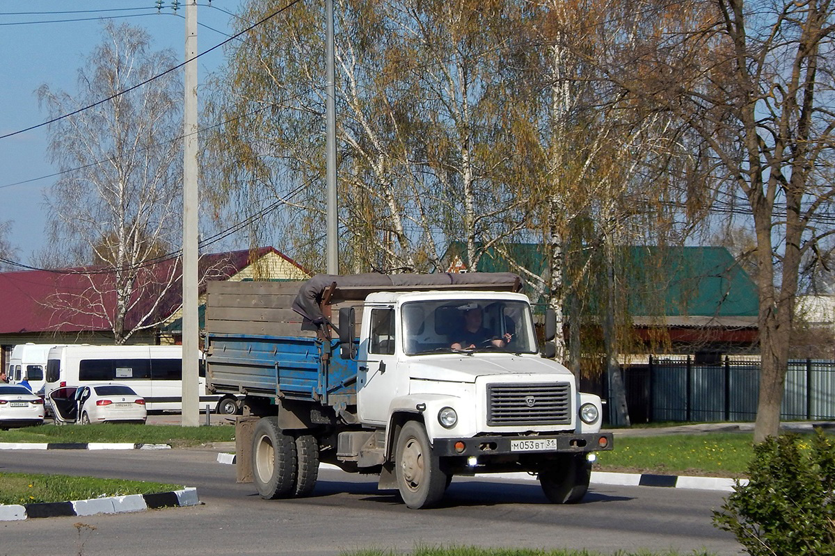 Белгородская область, № М 053 ВТ 31 — ГАЗ-3309 Белгородская область, № М 053 ВТ 31 — ГАЗ-3309