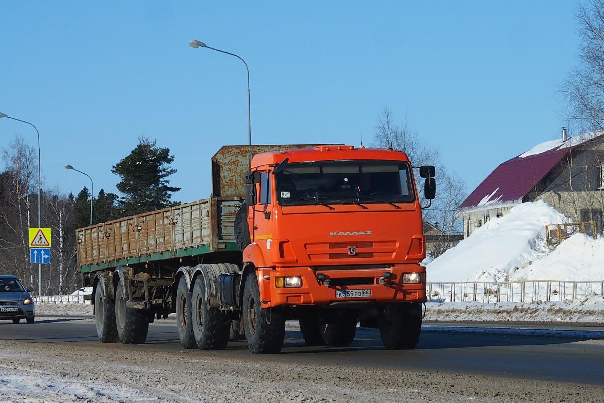 Ханты-Мансийский автоном.округ, № К 359 РВ 86 — КамАЗ-53504-46 Ханты-Мансийский автоном.округ, № К 359 РВ 86 — КамАЗ-53504-46
