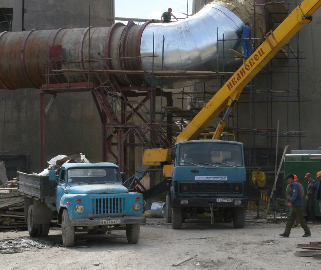 Архангельская область, № В 637 НА 29 — ГАЗ-53-14, ГАЗ-53-14-01; Архангельская область, № А 982 ТЕ 29 — МАЗ-5337 [533700]