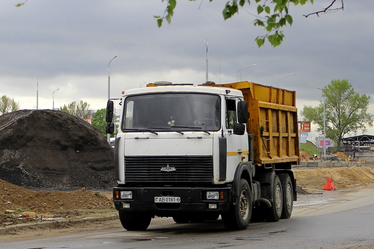 Могилёвская область, № АВ 0181-6 — МАЗ-5516 (общая модель)