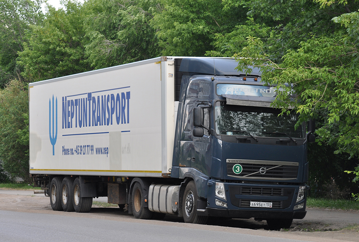 Омская область, № А 695 ЕТ 155 — Volvo ('2008) FH.400