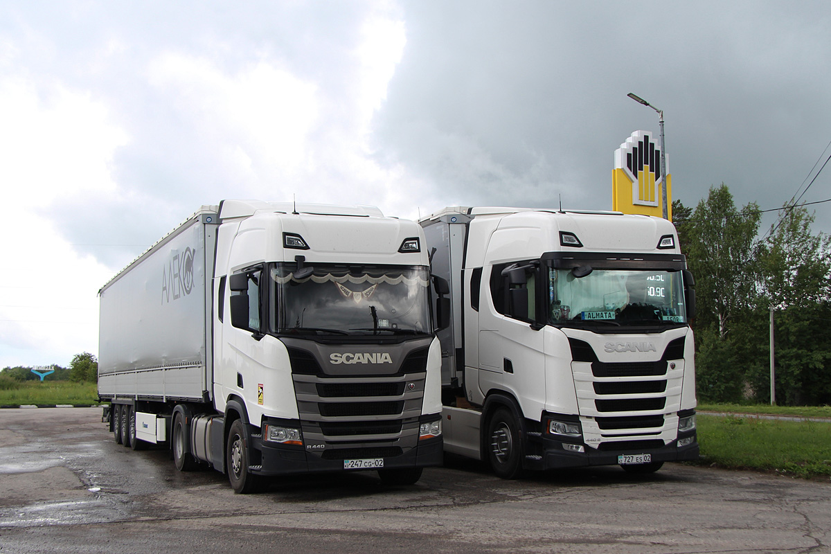 Алматы, № 247 CG 02 — Scania ('2016) R440 Алматы, № 247 CG 02 — Scania ('2016) R440