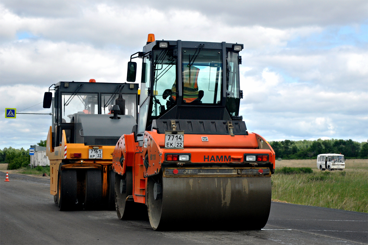 Алтайский край, № 7714 ЕК 22 — Hamm HD 110 Алтайский край, № 7714 ЕК 22 — Hamm HD 110