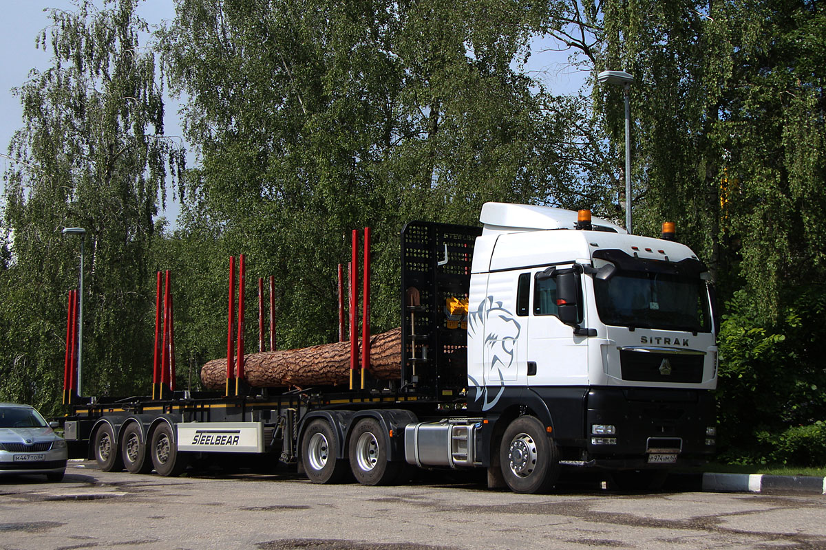 Рязанская область, № Р 974 НМ 62 — Sitrak C7H ZZ4256 Рязанская область, № Р 974 НМ 62 — Sitrak C7H ZZ4256