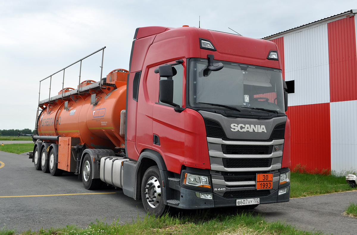 Башкортостан, № В 607 АУ 702 — Scania ('2016) R440