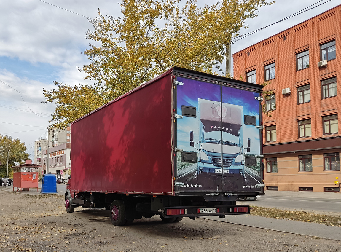 Восточно-Казахстанская область, № 282 LAZ 16 — ГАЗ-33106 "Валдай"