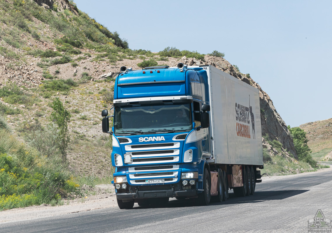 Восточно-Казахстанская область, № 639 HSA 16 — Scania ('2004) R500