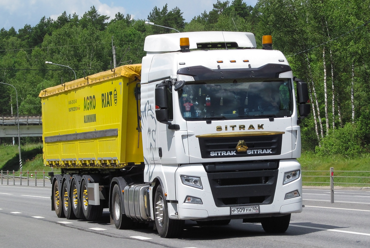 Калужская область, № Р 509 УН 40 — Sitrak C7H ZZ4186 Калужская область, № Р 509 УН 40 — Sitrak C7H ZZ4186