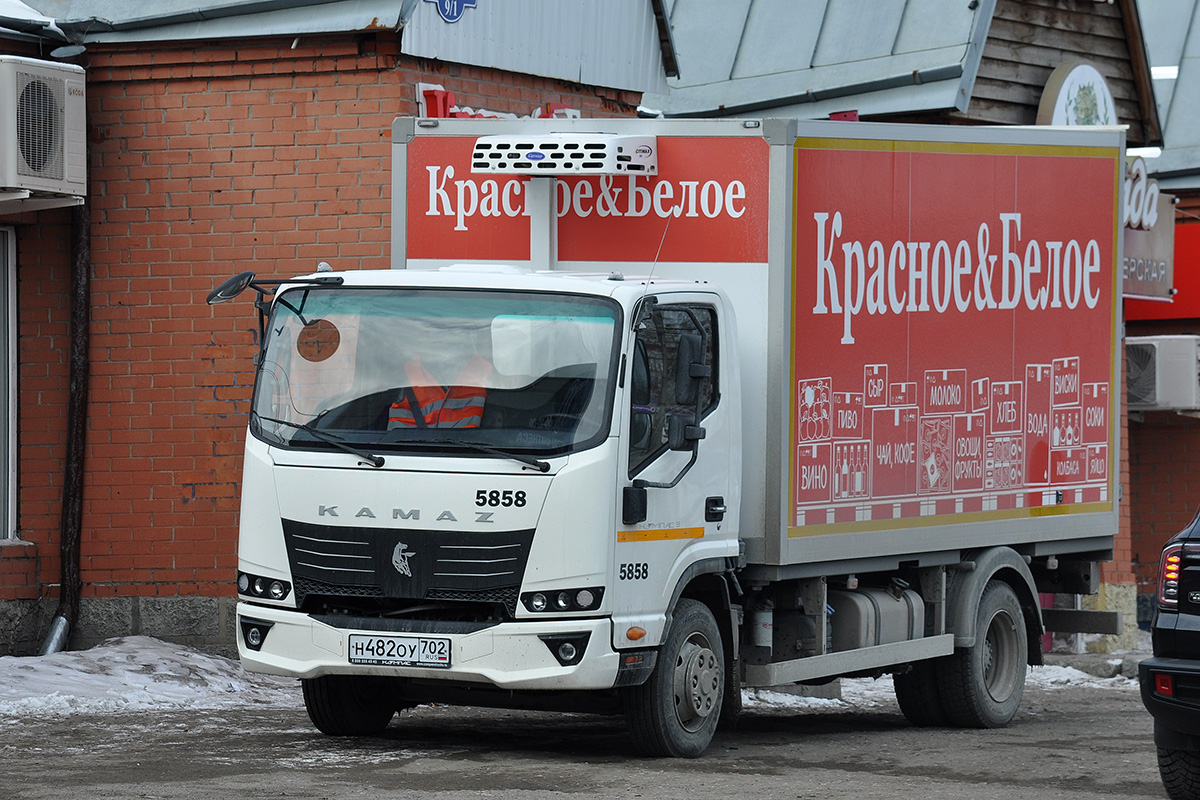 Омская область, № 5858 — КамАЗ-43089-F5 "Компас 9" Омская область, № 5858 — КамАЗ-43089-F5 "Компас 9"