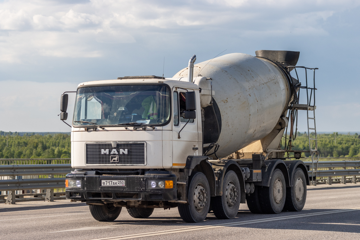 Московская область, № В 717 АК 250 — MAN F90 (общая модель)