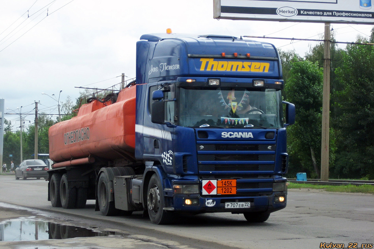 Алтайский край, № Р 707 ЕВ 22 — Scania ('1996) R420 Алтайский край, № Р 707 ЕВ 22 — Scania ('1996) R420