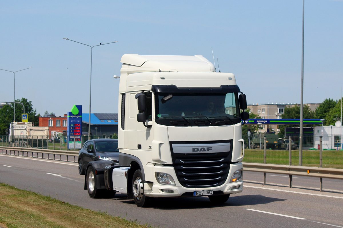 Литва, № MOV 364 — DAF XF Euro6 FT