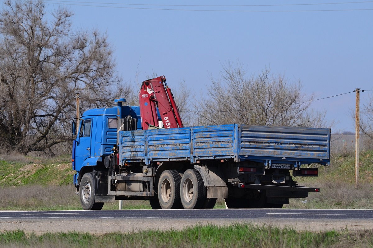 Волгоградская область, № К 444 ТР 34 — КамАЗ-65117 [651170]