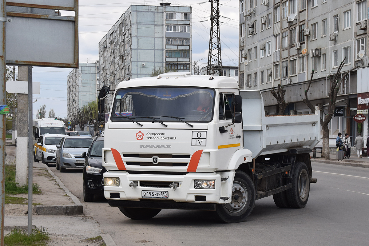Волгоградская область, № В 195 ХО 134 — КамАЗ-43255-R4(28)