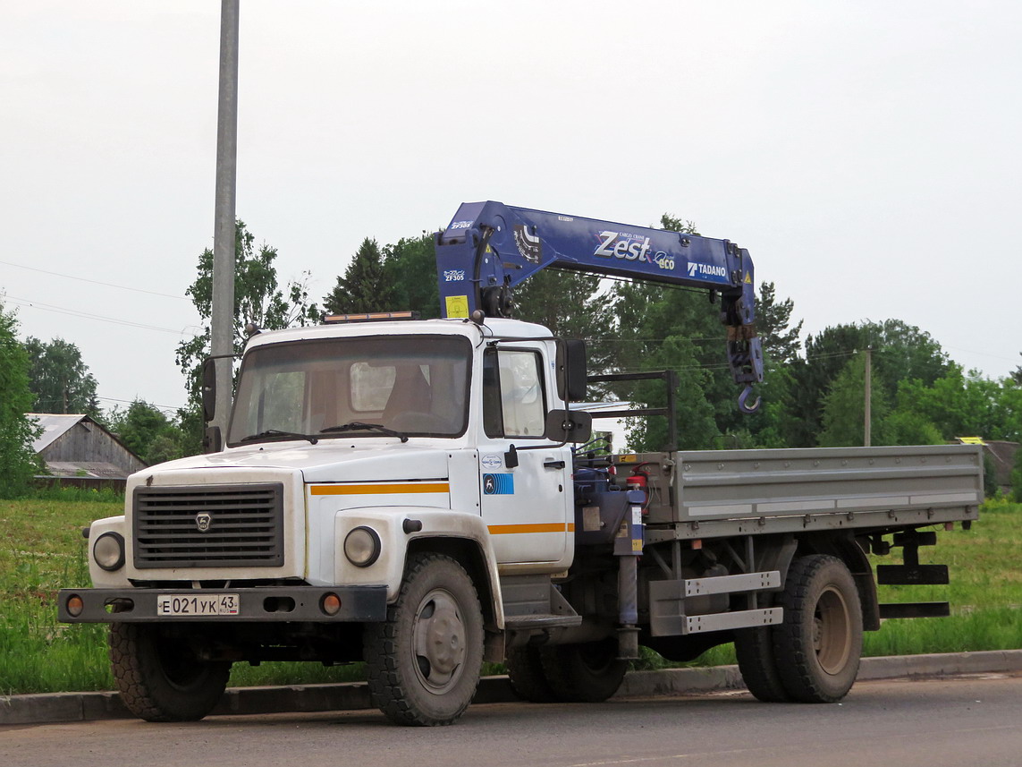 Кировская область, № С 021 УК 43 — ГАЗ-3309