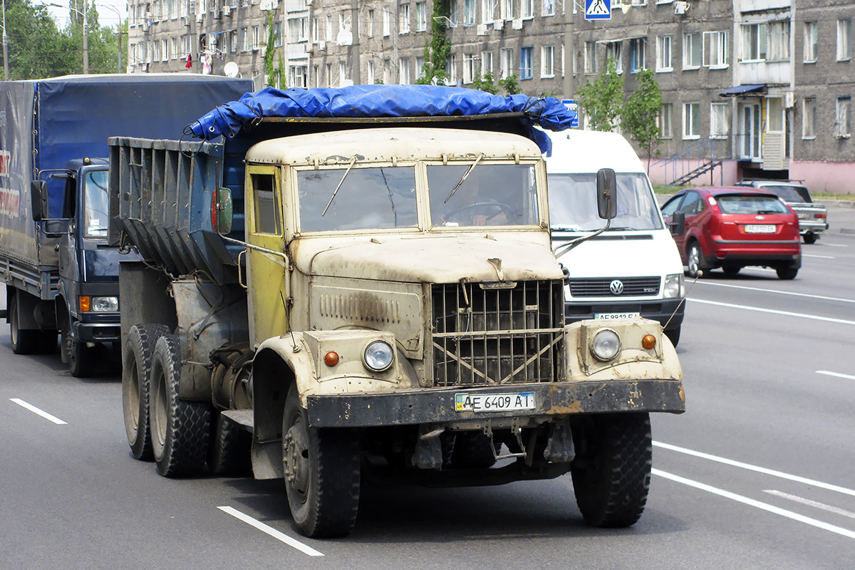 Днепропетровская область, № АЕ 6409 АІ — КрАЗ-258Б1