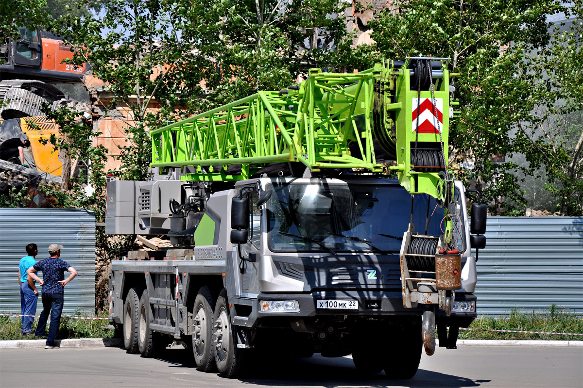 Алтайский край, № Х 100 МК 22 — Zoomlion ZLJ5440JQZV (ZTC600V)